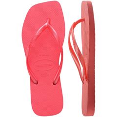 Sandália Havaianas Slim Square Coral Tropical 33/34