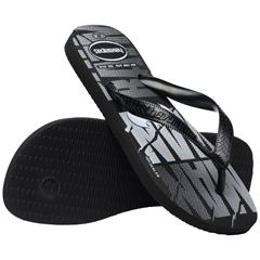 Sandália Havaianas Top DC Logomania Preto 37/38