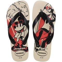 Sandália Havaianas Kids Top Disney Bege Palha 29/0