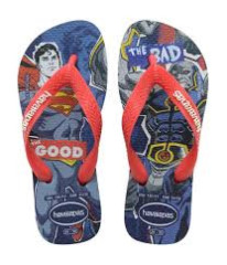 Sandália Havaianas Kids Top Heróis Marinho Tamanho 27/28