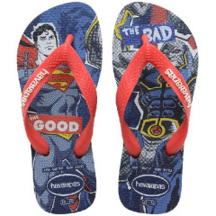 Sandália Havaianas Kids Top Heróis Marinho Tamanho 33/34