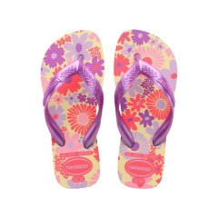 Sandália Havaianas Kids Flores Buttercream 25/26