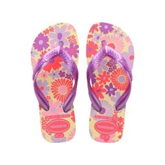 Sandália Havaianas Kids Flores Buttercream 25/26