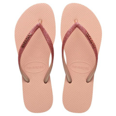 Sandália Havaianas Slim Glitter II Rosa/Rosa 35/36