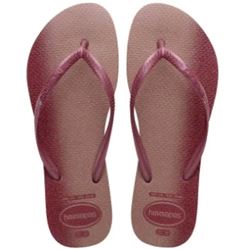 Sandália Havaianas Slim Gloss Amarelo Amaranto 33/34
