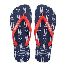 Sandália Havaianas Top Náutico Marinho/Vermelho Rubi 37/38