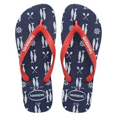 Sandália Havaianas Top Náutico Marinho/Vermelho Rubi 39/40