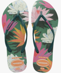 Sandália Havaianas Slim Summer Bliss Pantanal Tamanho 39/40