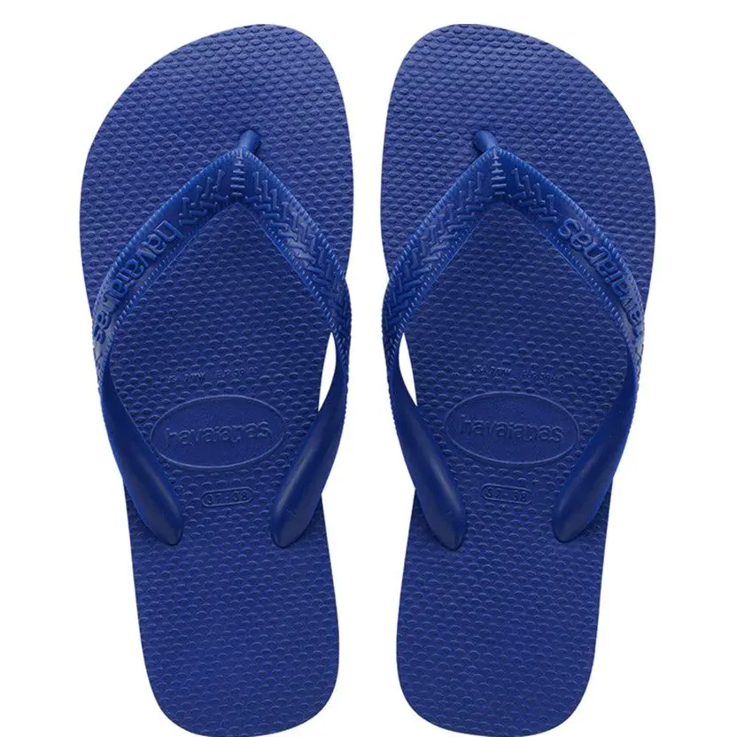 Sandália Havaianas Top Fc Marinho Navy Blue Tamanho 31/32