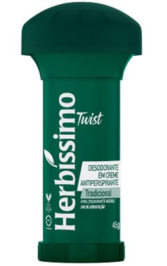 Desodorante Creme Herbíssimo Twist Tradicional