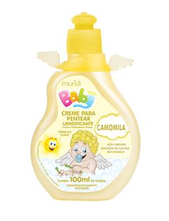 Creme Para Pentear Infantil Muriel Baby Umidificante Camomila