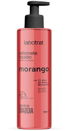 SABONETE LIQUIDO DIA A DIA MORANGO 190ML