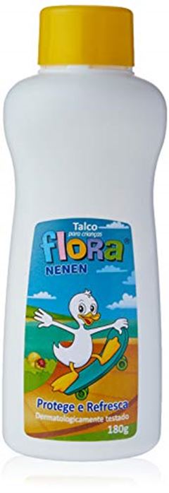 Talco Infantil Flora Neném 180g