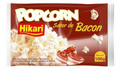 Pipoca Micro-Ondas Hikari Bacon