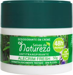 Desodorante Creme Seivas Da Natura Alecrim Fresh 50g