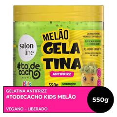 Gelatina Salon Line #Todecacho Kids Melão 550g