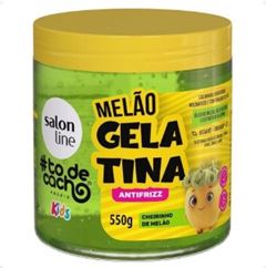 Gelatina Salon Line #Todecacho Kids Melão 550g