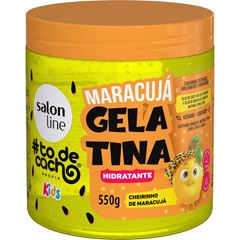 GELATINA HIDRATANTE TODECACHO KIDS MARACUJA SALON LINE 550G