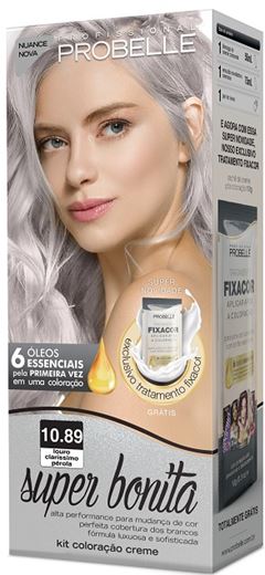 Tintura Kit Probelle Louro Claríssimo Pérola