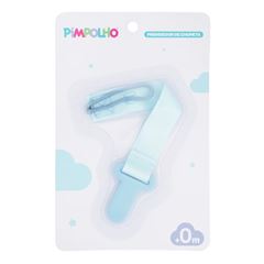 Prendedor de Chupeta Pimpolho Liso 14cm Masculino