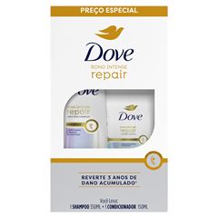 Shampoo + Condicionador Dove Bond Shampoo 350ml + Condicionador 150ml