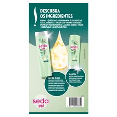 Kit Shampoo + Condicionador Seda Babosa Shampoo 300ml + Condicionador 190ml
