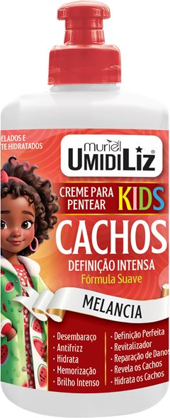 Creme Para Pentear Umidiliz Kids Cachos Melancia 300ml