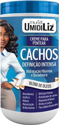 Creme Para Pentear Umidiliz Cachos Blend De Óleos 925g
