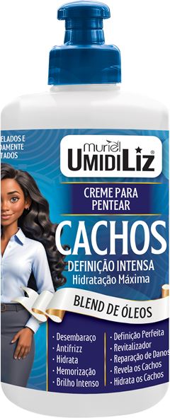 Creme Para Pentear Umidiliz Cachos Blend De Óleos 300ml