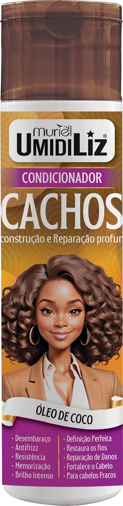 Condicionador Umidilize Cachos Óleo de Coco 300ml