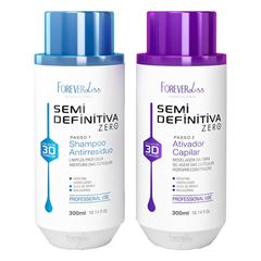 KIT ESCOVA FOREVER SEMI DEFINITIVA ZERO