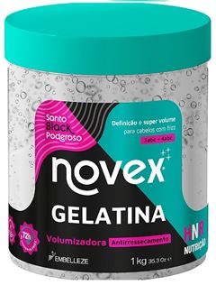 Gelatina Santo Black Volumizadora 1kg