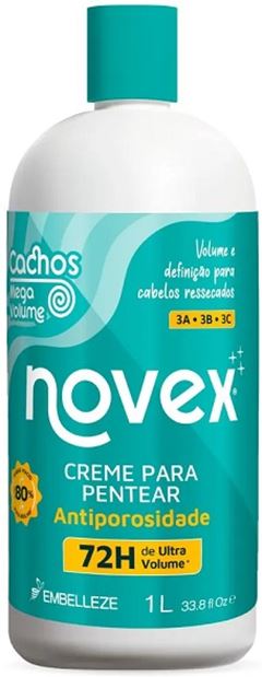 Creme para Pentear Novex Cachos com Volume 1L