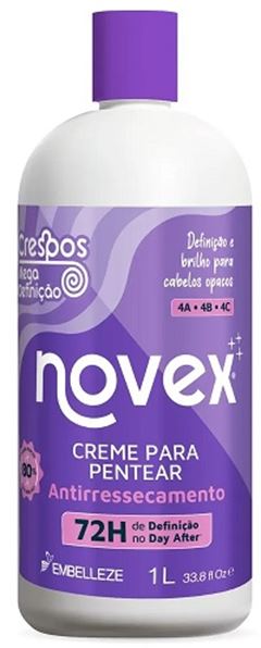 Creme para Pentear Novex Crespos Definição e Brilho 1L