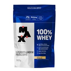 Whey 100% Refil 900g Sabor Baunilha
