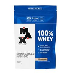 Whey 100% Refil 900g Cookies & Cream
