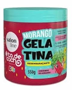 Gelatina Salon Line #Todecacho Kids Morango 550g