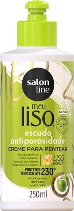 Acidificador e Condicionador Salon Line Meu Liso Escudo Anti-Frizz 250ml