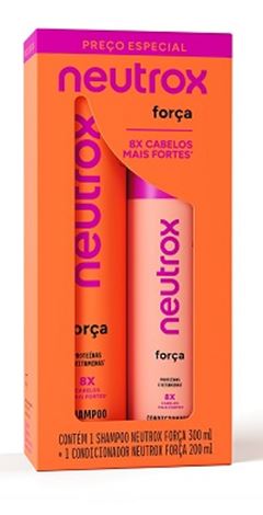 SHAMPOO + CONDICIONADOR NEUTROX AQUA 300 + 200ML