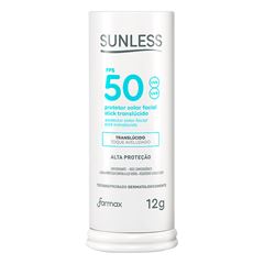 PROTETOR SOLAR FACIAL SUNLESS FPS50 COM BASE MEDIO