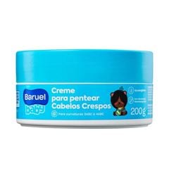 Creme De Pentear Infantil Baruel Baby Cabelos Crespos 200g