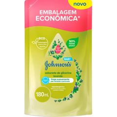 Sabonete Líquido Johnson Baby Lavanda Refil 180ml