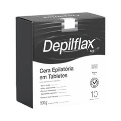 Cera Quente Depilflax Negra 500g