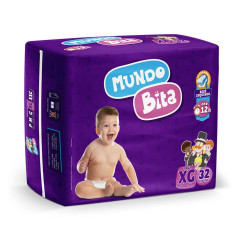 Fralda Descartável Mundo Bita Mega XG
