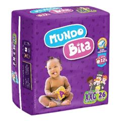 Fralda Descartável Mundo Bita Mega XXG