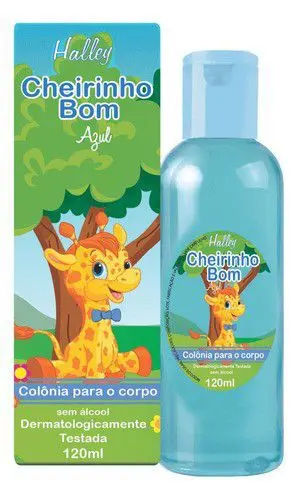 Colônia Infantil Cheirinho Bom Azul 120ml - Halley