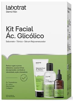 KIT FAC.DERMO SKIN AC.GLICOL. C/3 ITENS