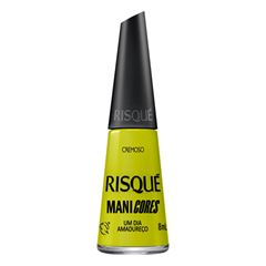 Esmalte Verde Risqué ManiCores Um dia Amadureço Cremoso 8ml