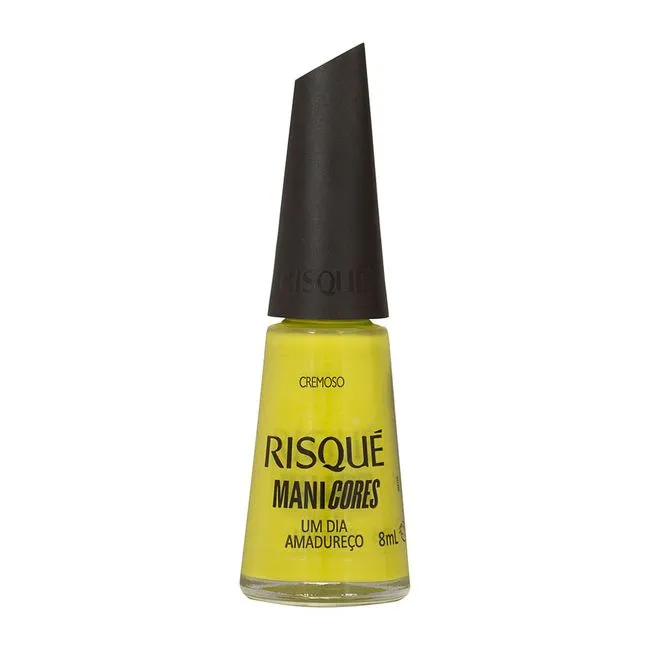 Esmalte Verde Risqué ManiCores Um dia Amadureço Cremoso 8ml