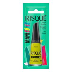 Esmalte Verde Risqué ManiCores Um dia Amadureço Cremoso 8ml
